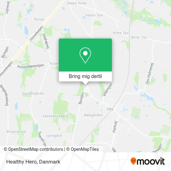 Healthy Hero kort