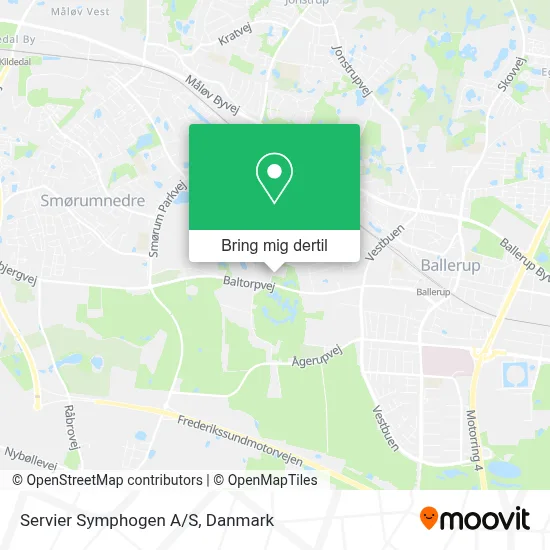 Servier Symphogen A/S kort