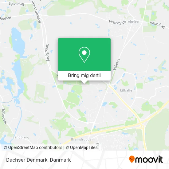 Dachser Denmark kort