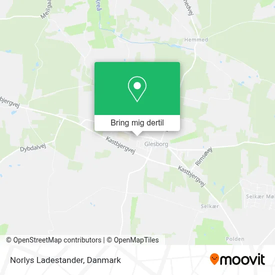 Norlys Ladestander kort