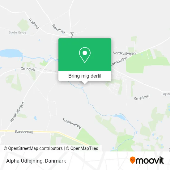 Alpha Udlejning kort