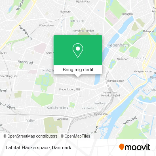 Labitat Hackerspace kort