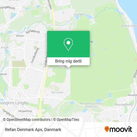 Refan Denmark Aps kort
