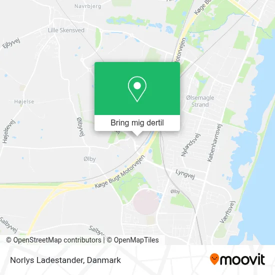 Norlys Ladestander kort