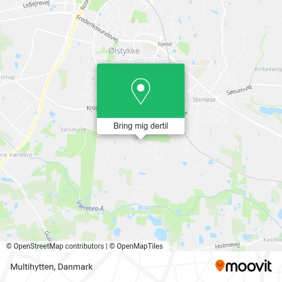 Multihytten kort