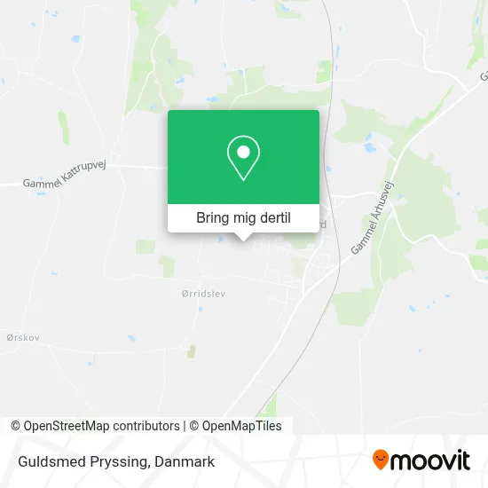 Guldsmed Pryssing kort