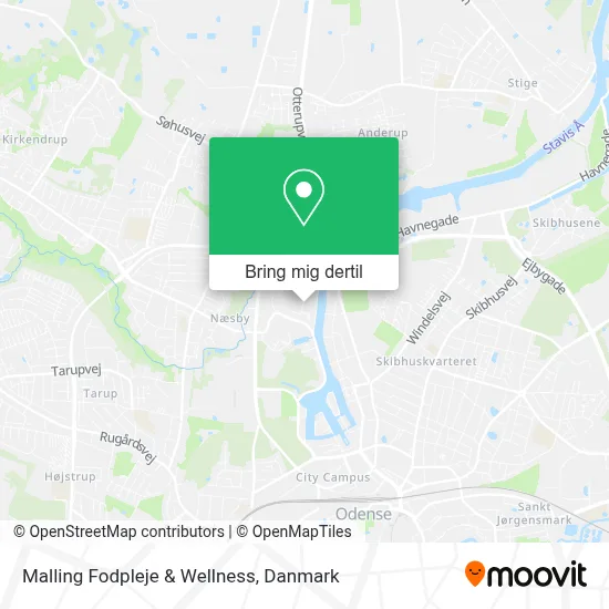 Malling Fodpleje & Wellness kort