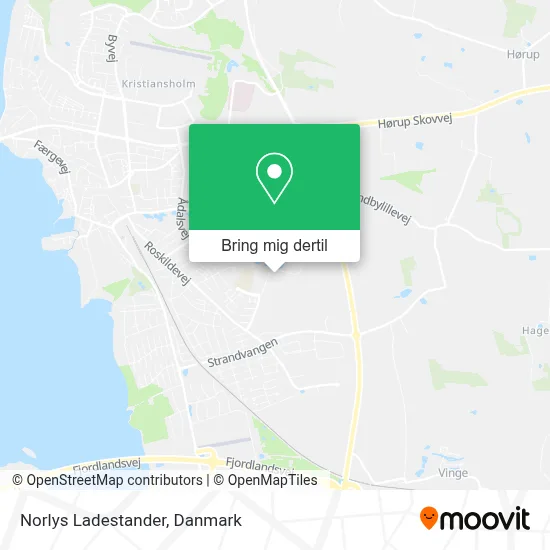 Norlys Ladestander kort