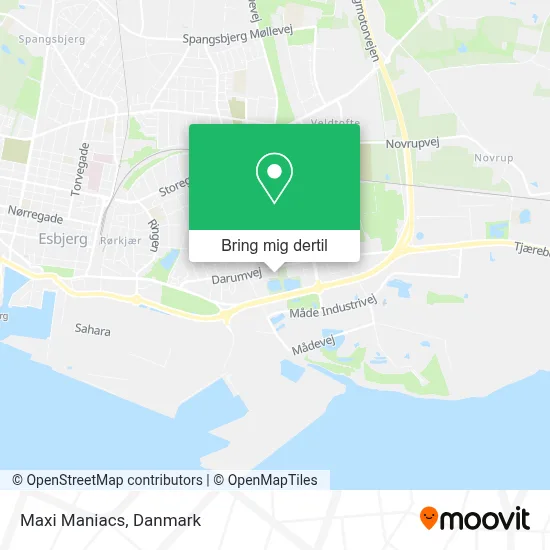 Maxi Maniacs kort