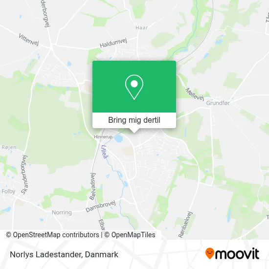 Norlys Ladestander kort