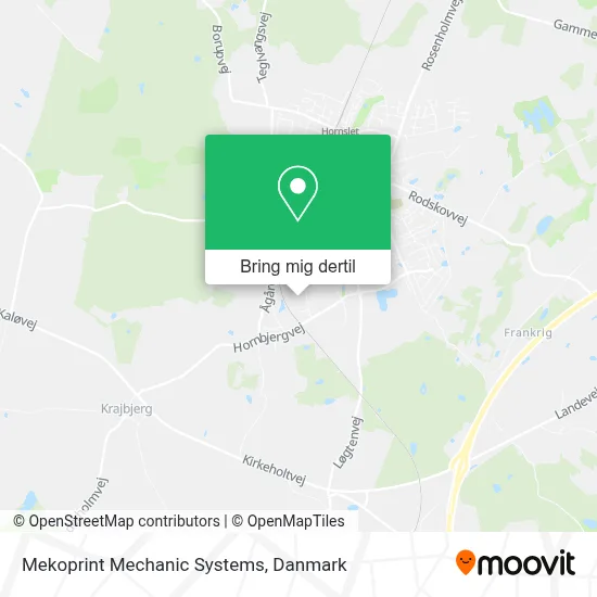 Mekoprint Mechanic Systems kort