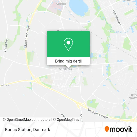 Bonus Station kort