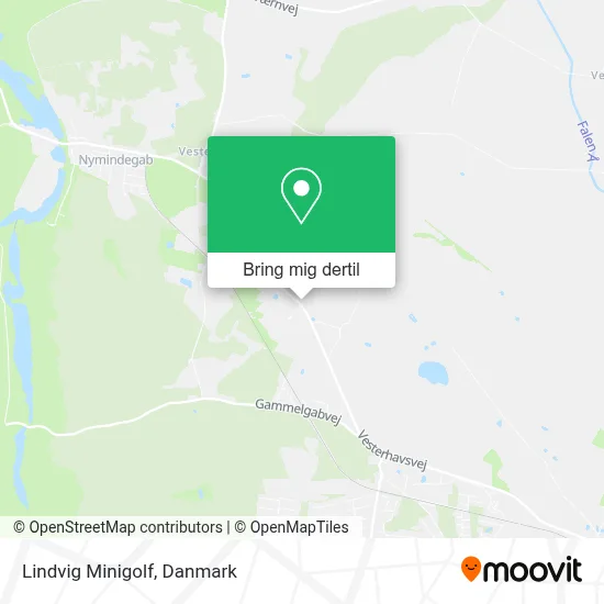 Lindvig Minigolf kort