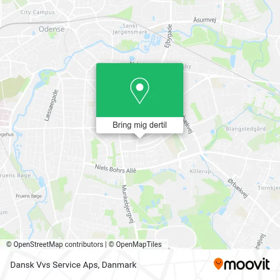 Dansk Vvs Service Aps kort