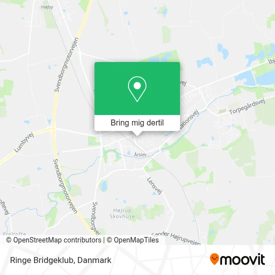 Ringe Bridgeklub kort