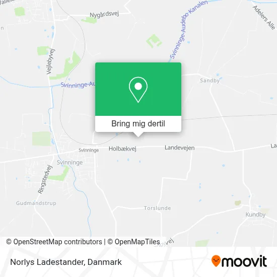 Norlys Ladestander kort