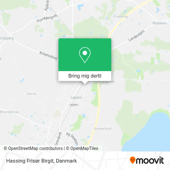 Hassing Frisør Birgit kort