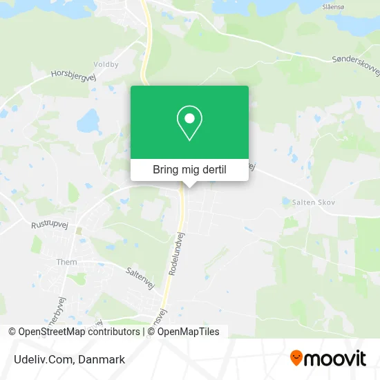 Udeliv.Com kort