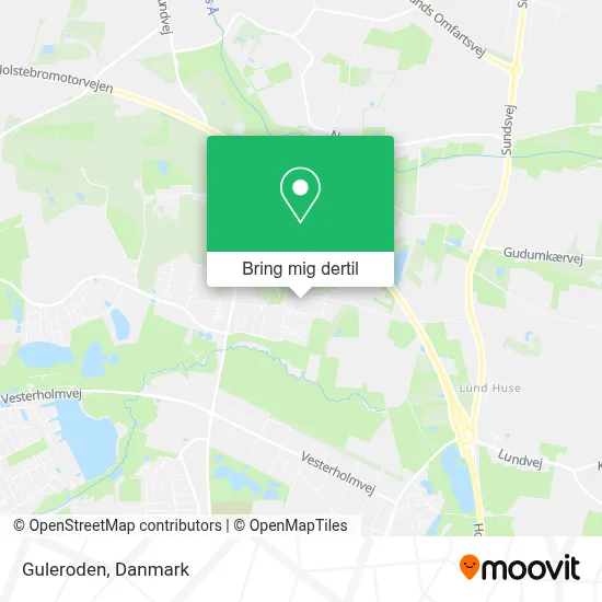 Guleroden kort