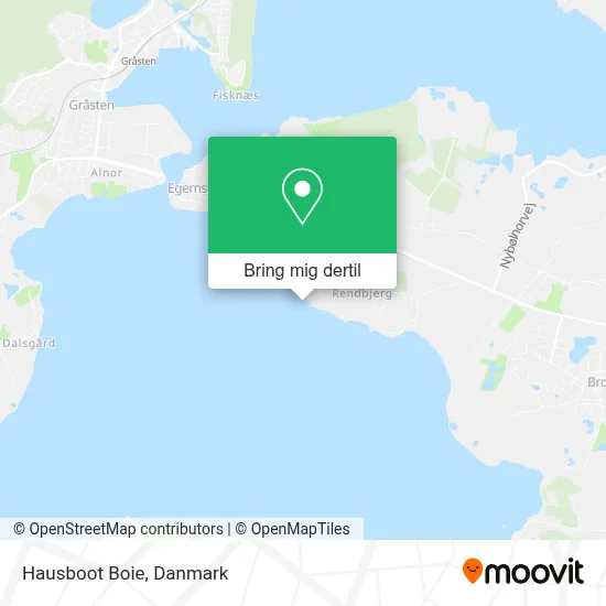 Hausboot Boie kort