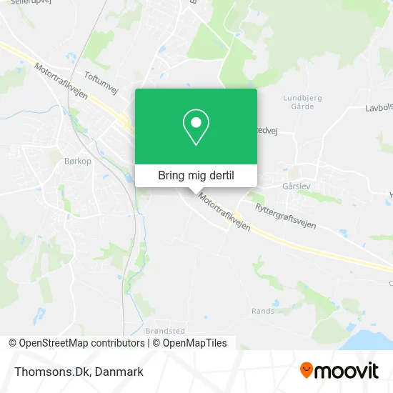 Thomsons.Dk kort