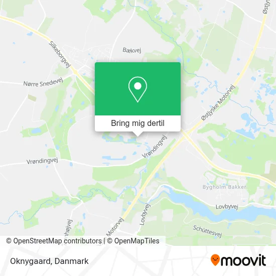 Oknygaard kort