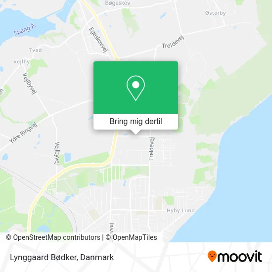Lynggaard Bødker kort