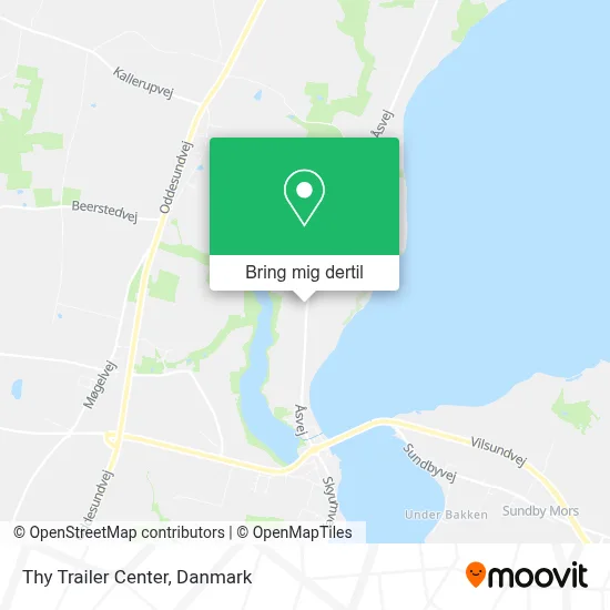 Thy Trailer Center kort