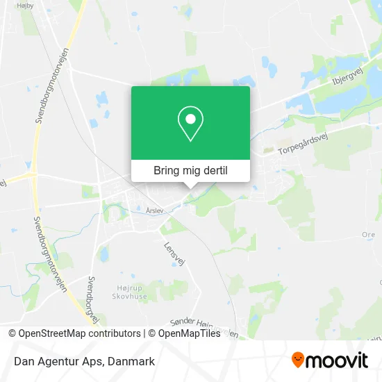 Dan Agentur Aps kort