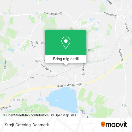Strejf Catering kort