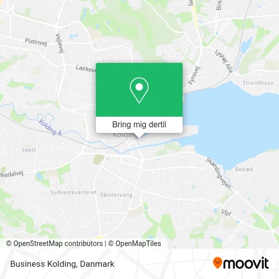 Business Kolding kort