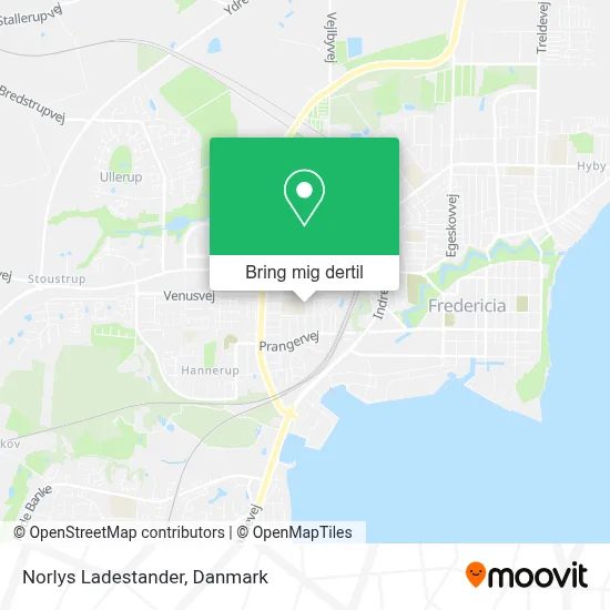 Norlys Ladestander kort