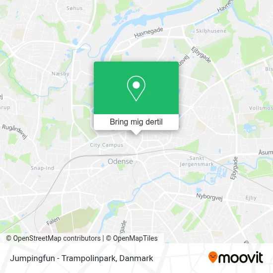 Jumpingfun - Trampolinpark kort