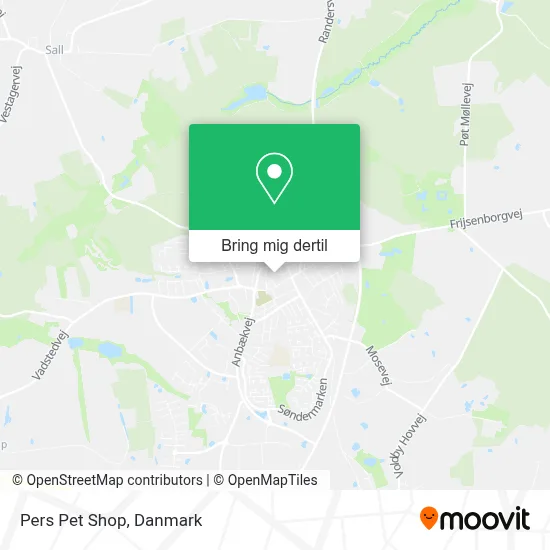 Pers Pet Shop kort