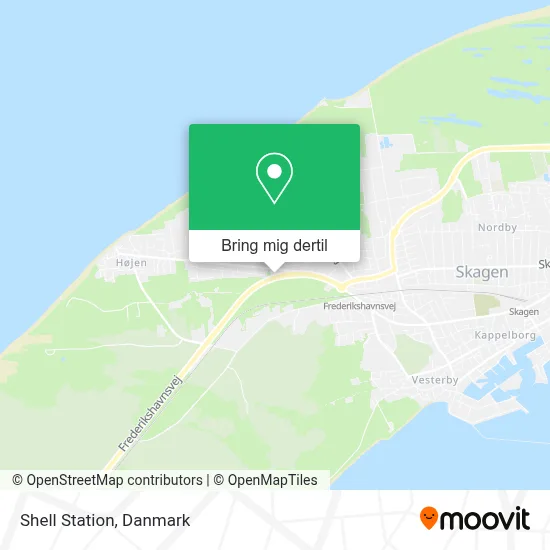 Shell Station kort