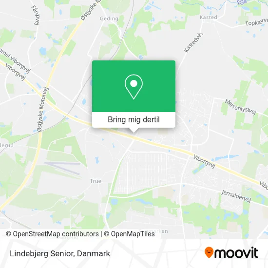 Lindebjerg Senior kort