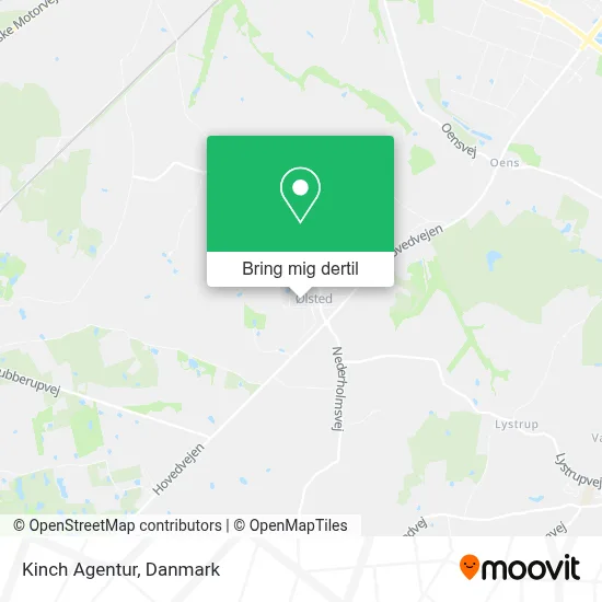 Kinch Agentur kort