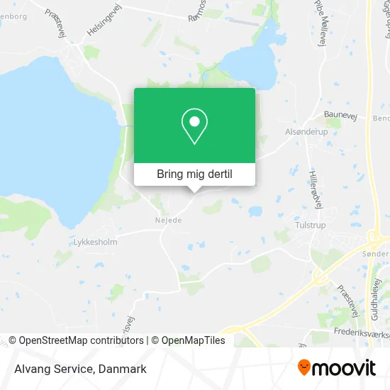Alvang Service kort
