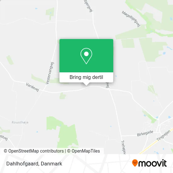 Dahlhofgaard kort