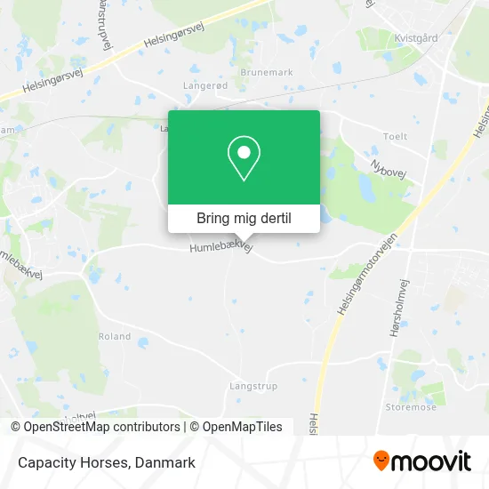 Capacity Horses kort