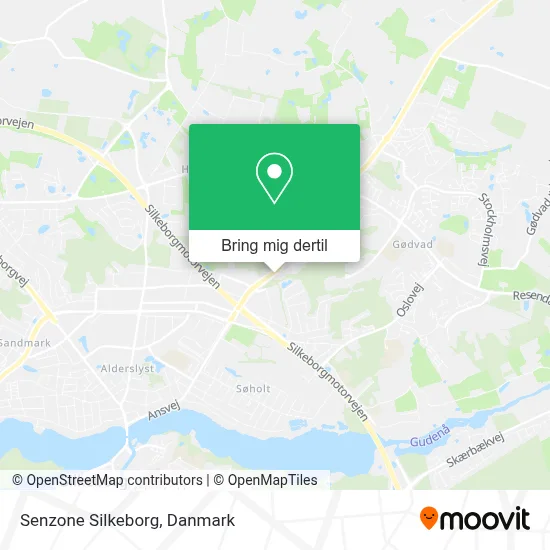 Senzone Silkeborg kort