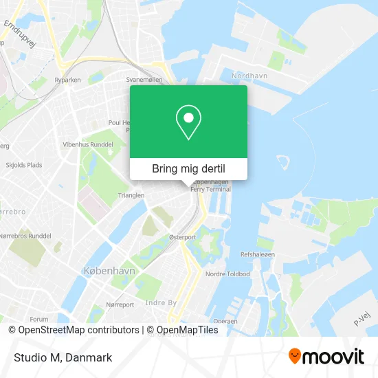 Studio M kort
