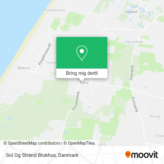 Sol Og Strand Blokhus kort