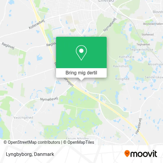 Lyngbyborg kort