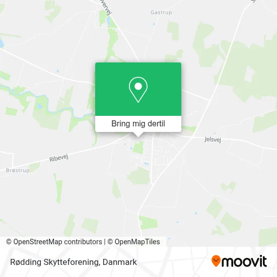 Rødding Skytteforening kort