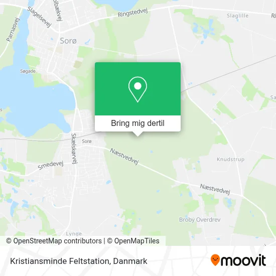 Kristiansminde Feltstation kort