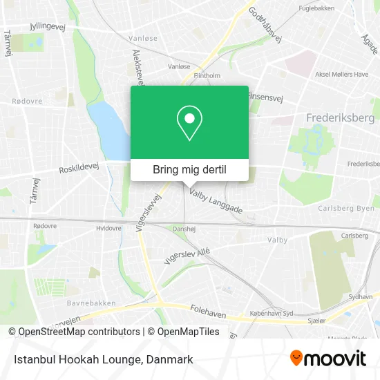 Istanbul Hookah Lounge kort