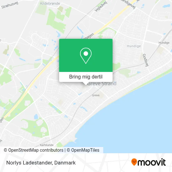 Norlys Ladestander kort