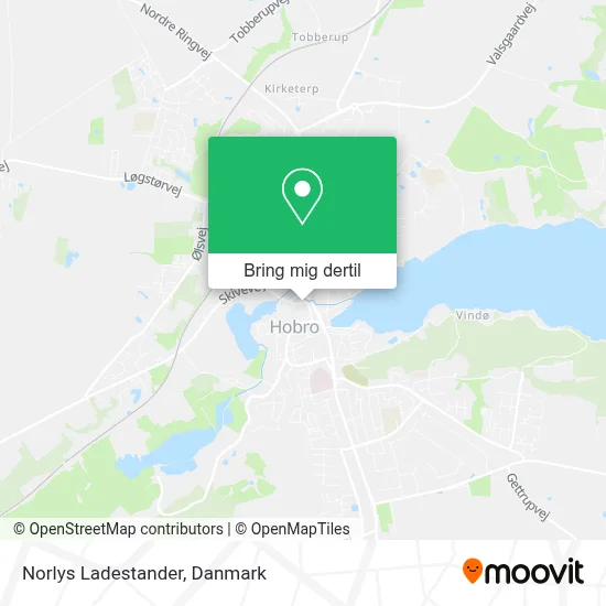 Norlys Ladestander kort