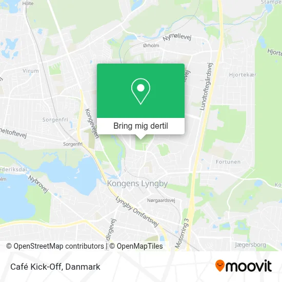 Café Kick-Off kort